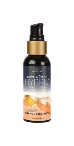 Змазка водно-силіконова Sensuva Hybrid Orange Creamsicle 57мл без цукру, можна для оральних пестощів SO3243 фото