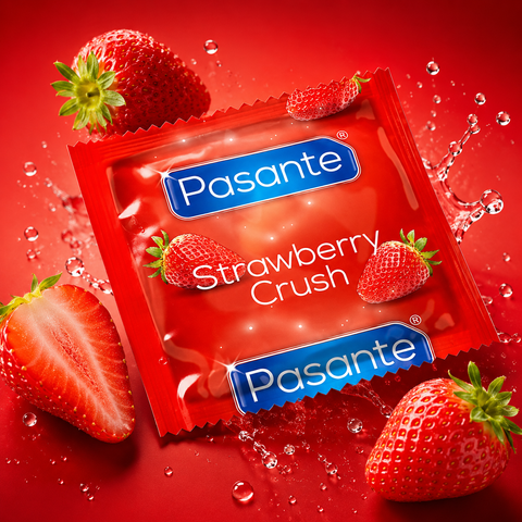Pasante Taste Strawberry ароматизовані MM27388 фото