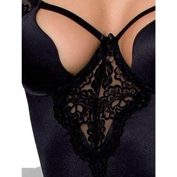 Боді TONYA BODY black S/M - Passion Exclusive PS24102 фото