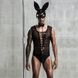 Еротичний чоловічий костюм "Зайка Джонні" з маскою, One Size Black SO3675 фото 5