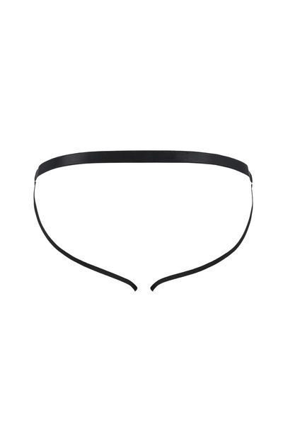 Чоловічі відкриті сліпи Passion 034 OPEN LUKE XXL/XXXL Black, екошкіра SO7575 фото