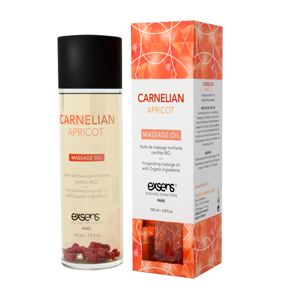 Розпродаж!!! Масажна олія EXSENS Carnelian Apricot (бадьорить з сердоліком) 100мл (термін 08.2023) SO2378-R фото