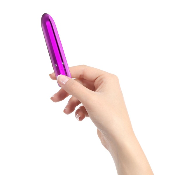 PowerBullet - Pretty Point Rechargeable Bullet Purple - Віброкуля TM0000383 фото