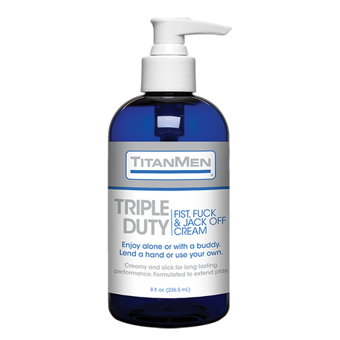 Густа змазка для фістингу Doc Johnson TitanMen - Triple Duty (240 г) SO2813 фото