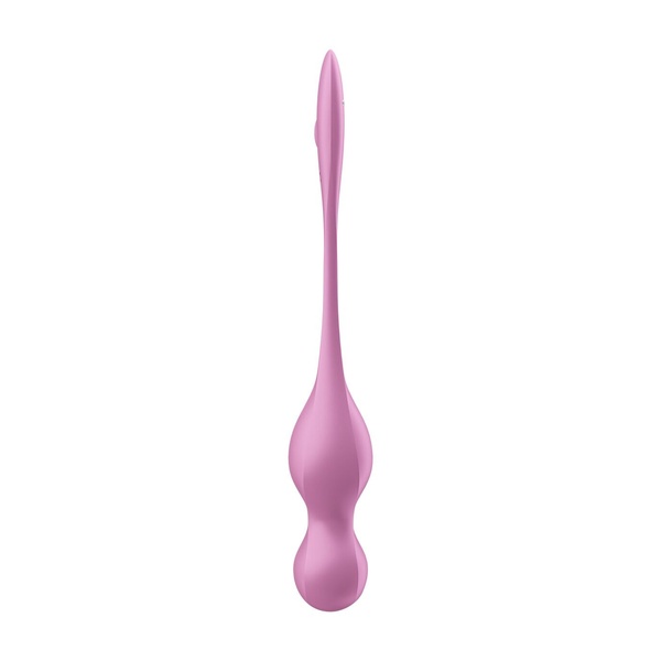 Вагінальні кульки з вібрацією Satisfyer Love Birds 1 Connect App Pink SX0570 фото