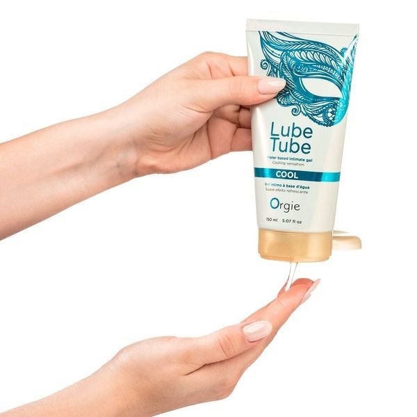 Лубрикант на водній основі Orgie Lube Tube Cool, 150 мл, з охолоджувальним ефектом, без запаху SX1521 фото
