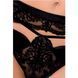 Комплект білизни Passion Exclusive TONYA SET S/M, black, трусики, ліф, пояс для панчох PS24111 фото 10