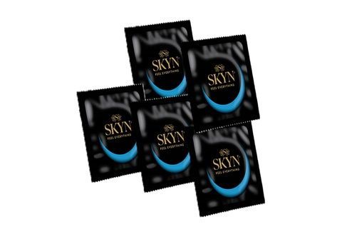 Skyn Extra Lubricated - безлатексні з великою кількістю луриканта, 5 шт. MM0517 фото