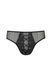 Чоловічі труси зі шнурівкою Passion 035 SLIP RICHARD S/M Black, екошкіра, сітка SO7577 фото 9