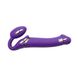 Безремінний страпон з вібрацією Strap-On-Me Vibrating Violet XL, діам. 4,5см, пульт ДК, регульований SO3827 фото 10