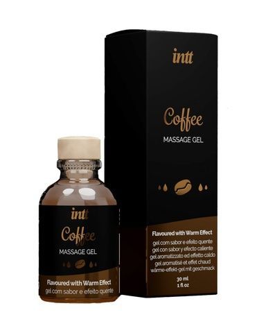 Масажний гель для інтимних зон Intt Coffee (30 мл) розігрівальний SO3508 фото