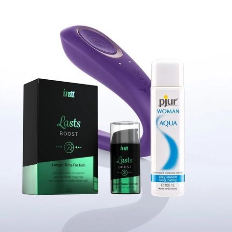 Набір "Подвійне задоволення" (Вібратор для пар Satisfyer Double Classic з одним моторчиком) MM26929 фото