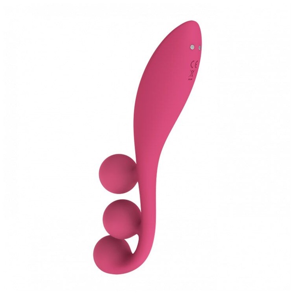 Satisfyer Tri Ball 1, Універсальний вібратор, 3 мотори, гнеться TM0000686 фото