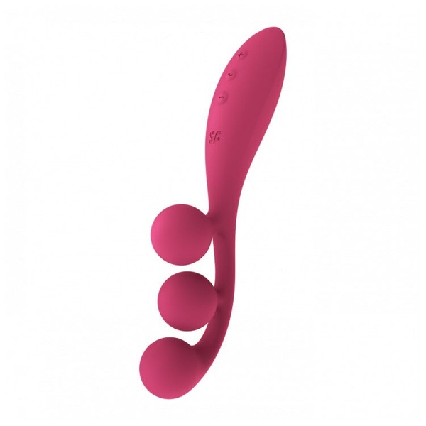 Satisfyer Tri Ball 1, Універсальний вібратор, 3 мотори, гнеться TM0000686 фото