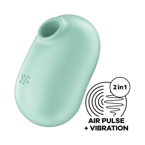 Вакуумний стимулятор Satisfyer Pro To Go 2 Mint (м`ята упаковка) SO7795-R фото