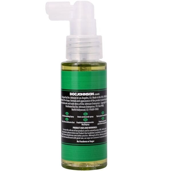 Спрей для мінету Doc Johnson GoodHead DeepThroat Spray - Mystical Mint 59 мл для глибокого мінету SO2799 фото