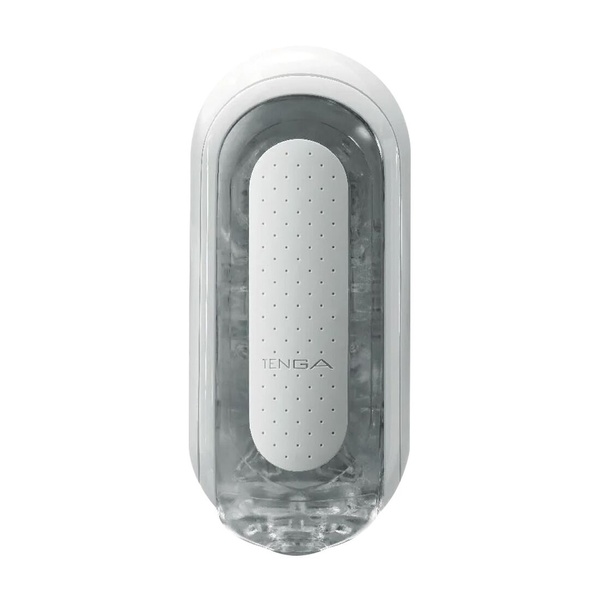 Tenga Flip Zero White, Мастурбатор змінна інтенсивність стимуляції, розкладний TM0000943 фото