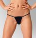 Жіночі трусики XS-2XL з силіконовою анальною пробкою Art Sex - Sexy Panties plug size M Black SO5875 фото 4