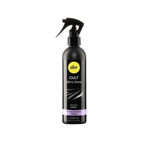 Спрей для догляду за одягом із гуми та латексу pjur Cult Ultra Shine 250 мл, надає блиску PJ10260 фото