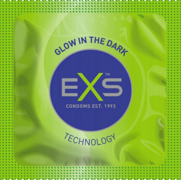 EXS Glowing Condom - неонові, які світяться MU0032 фото