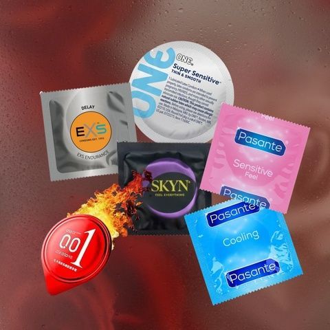Комплект EXS Bubblegum 7 шт.; EXS Chocolate Flavoured 7 шт.; OLO Ice & Fire 4 шт. MM2275 фото