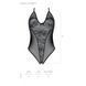 Боді з ажурним декором та відкритим кроком Passion URSULA BODY L/XL, black SO5829 фото 10