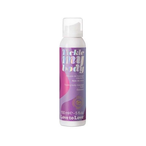 Масажна піна Love To Love TICKLE MY BODY COCONUT (150 мл) зволожувальна SO4874 фото