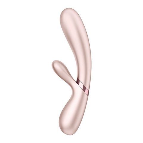 Смарт вібратор-кролик із підігрівом Satisfyer Hot Lover Nude (м`ята упаковка) SO5543-R фото