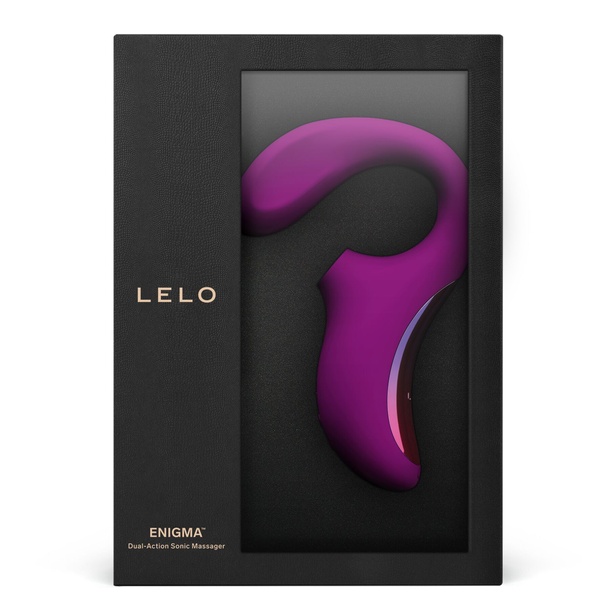 Вакуумний стимулятор з вібрацією LELO Enigma Deep Rose SO8071 фото