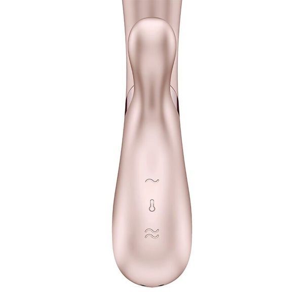 Смарт вібратор-кролик із підігрівом Satisfyer Hot Lover Nude (м`ята упаковка) SO5543-R фото
