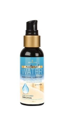 Лубрикант на водній основі Sensuva Natural Water-Based (57 мл), без гліцерину та парабенів SO3218 фото