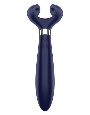 Вібратор для пар Satisfyer Endless Fun Blue, три мотори, багатофункціональний SO6992 фото
