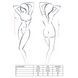 Боді CLOVER BODY black XXL/XXXL - Passion EL11103 фото 2