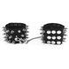 Наручники з шипами Art of Sex - Rose Spiked Leather Handcuffs, натуральна шкіра SO7654 фото 7