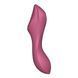 Вакуумний стимулятор із вібрацією Satisfyer Curvy Trinity 3 Red (м`ята упаковка) SO6117-R фото 3
