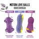Вагінальні кульки з масажем і вібрацією FeelzToys Motion Love Balls Jivy з пультом дистанційного кер SO3852 фото 7