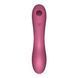 Вакуумний стимулятор із вібрацією Satisfyer Curvy Trinity 3 Red (м`ята упаковка) SO6117-R фото 10