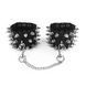 Наручники з шипами Art of Sex - Rose Spiked Leather Handcuffs, натуральна шкіра SO7654 фото 8
