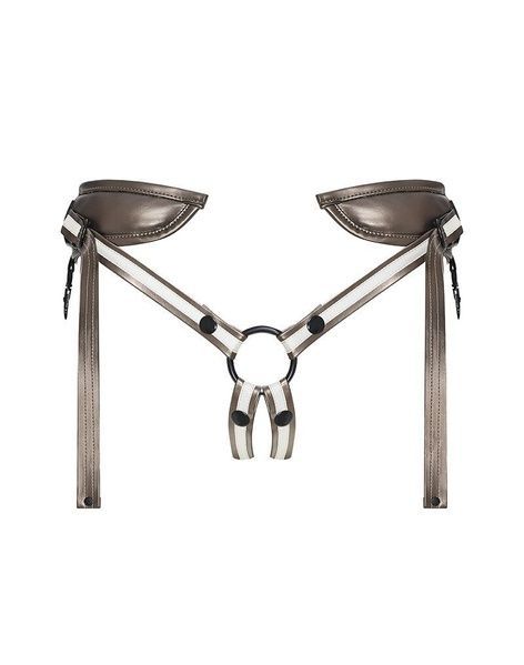 Трусы для страпона Strap-On-Me Leatherette Harness DESIROUS SO4507-R фото