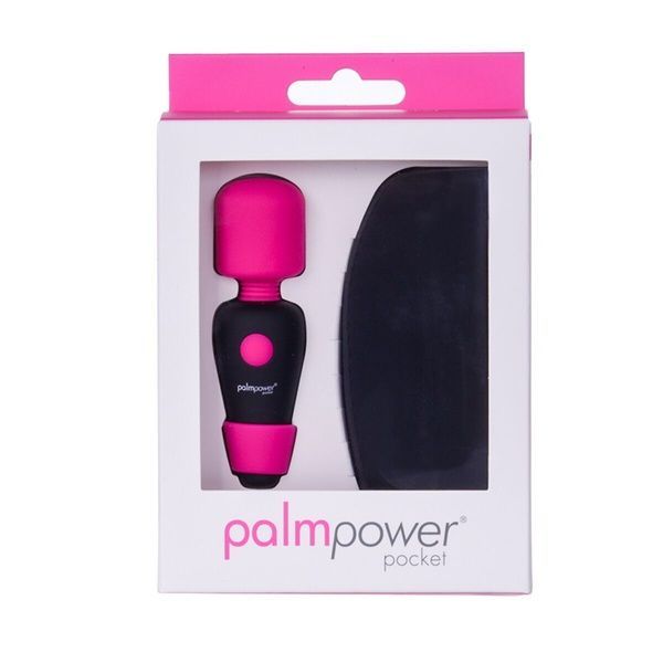 Мінівібромасажер PalmPower Pocket із чохлом на блискавці, водостійкий, перезаряджуваний, довжина 9см SO2735 фото
