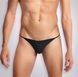 Чоловічі трусики XS-2XL з силіконовою анальною пробкою Art Sex - Sexy Panties plug size L Black SO5879 фото 5