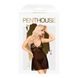 Міні-сукня з мереживним ліфом та стрінгами Penthouse - Bedtime Story Black M/L SO4346 фото 3