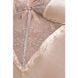 (SALE) Сорочка приталена з чашечками LOTUS CHEMISE cream L/XL - Passion Exclusive, трусики PS22910 фото 5