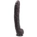 Фалоімітатор Doc Johnson Dick Rambone Cock Black (в ПЕ пакеті!), діаметр 6 см, довжина 42 см, ПВХ SO4555 фото 8