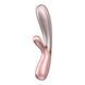 Смарт вібратор-кролик із підігрівом Satisfyer Hot Lover Pink (м`ята упаковка) SO5544-R фото 1