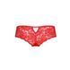 Трусики-бразиліана з квіткового мережива Passion RAJA THONG XXL/XXXL, red SO5378 фото 12