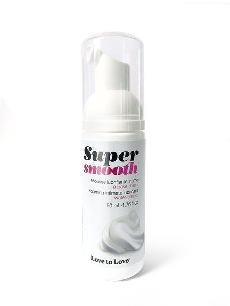 Розпродаж!!! Піноподібна змазка на водній основі Love To Love SUPER SMOOTH (50 мл) (термін 04.2023) SO1384-R фото