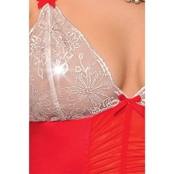 Боді LORAINE BODY red XXL/XXXL - Passion Exclusive PS22803 фото