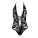 Боді з дуже глибоким декольте Passion DARYL BODY S/M, black EL14802 фото 12