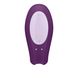 Satisfyer Double Joy Violet Смарт-вібратор для пар із широким кліторальним стимулятором TM0000798 фото 3